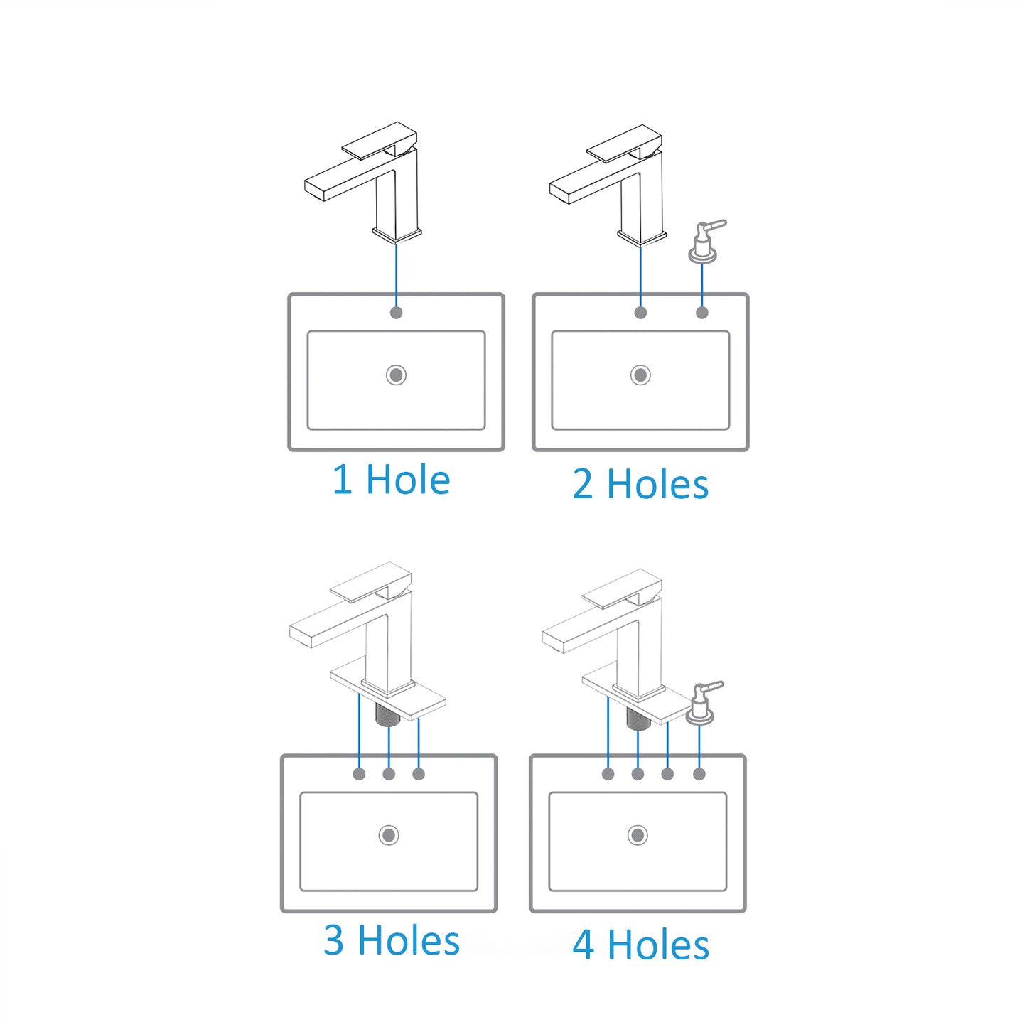 Single Hole Bathroom Faucet AB000000