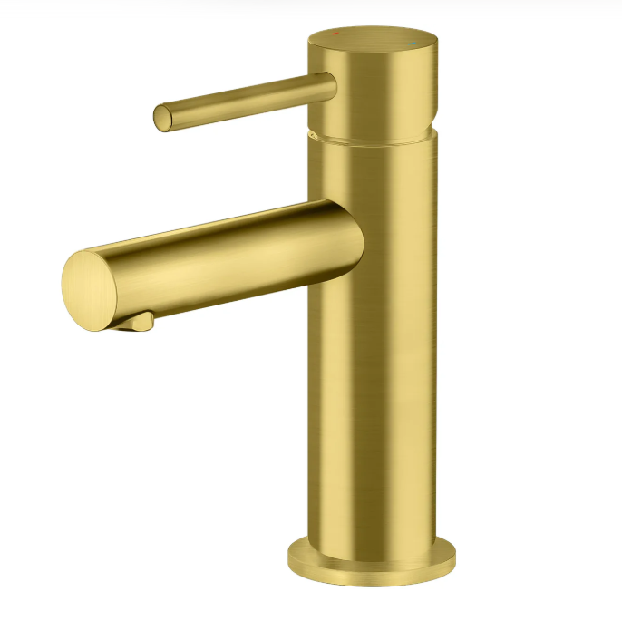 Single Handle Solid Brass Bathroom Basin Faucet (Model: iKON-AB000005)