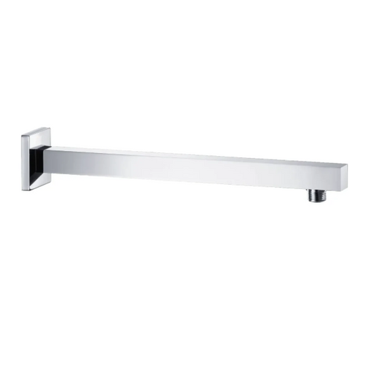 Solid Brass Square Straight Wall-Mounted Shower Arm IKON-SSA4004