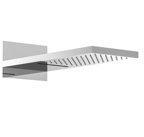 2-Function Wall-Mounted Rain & Waterfall Shower Head IKON-SHG2202