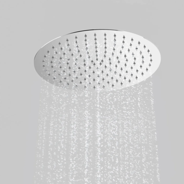 Ultra-Thin  Circul  Overhead Rain Shower 11.8"x11.8"(300x300mm) IKON-SHA1202