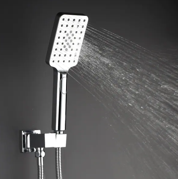 Premium ABS 3-Function Handheld Shower Head (Model: iKON-HS2007)