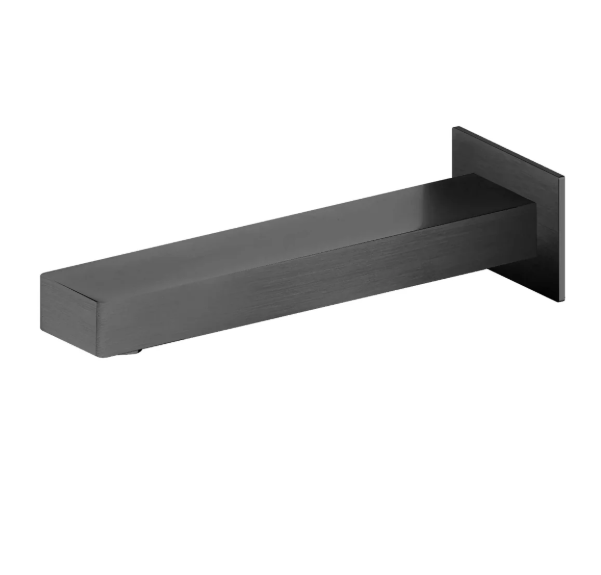 Wall-Mounted Square Bathtub Spout (7.08" Solid Brass) IKON-BS0100