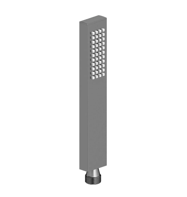 Premium Brass Square Handheld Shower Head (Model: iKON-HS1005)