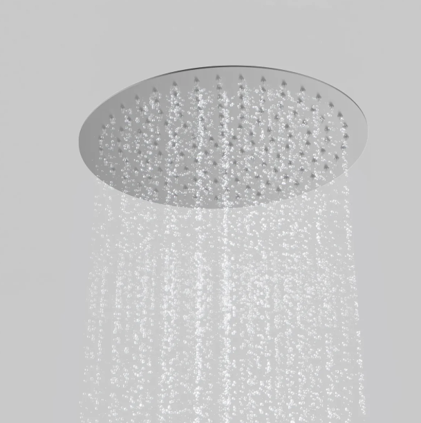 Ultra-Thin  Circul  Overhead Rain Shower 11.8"x11.8"(300x300mm) IKON-SHA1202