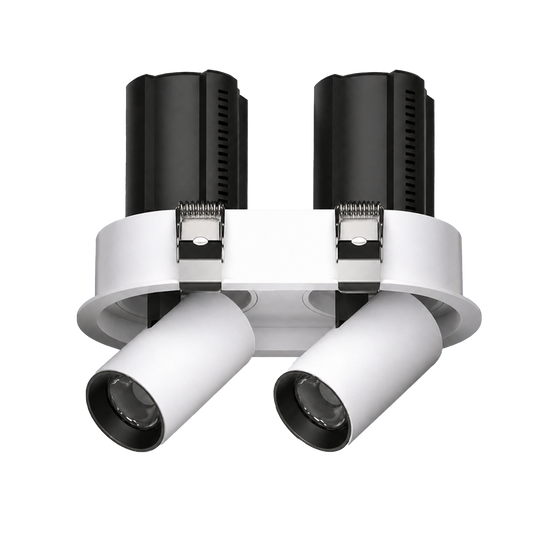 Double Round Trimmed IKON-DL02-10W-2RT