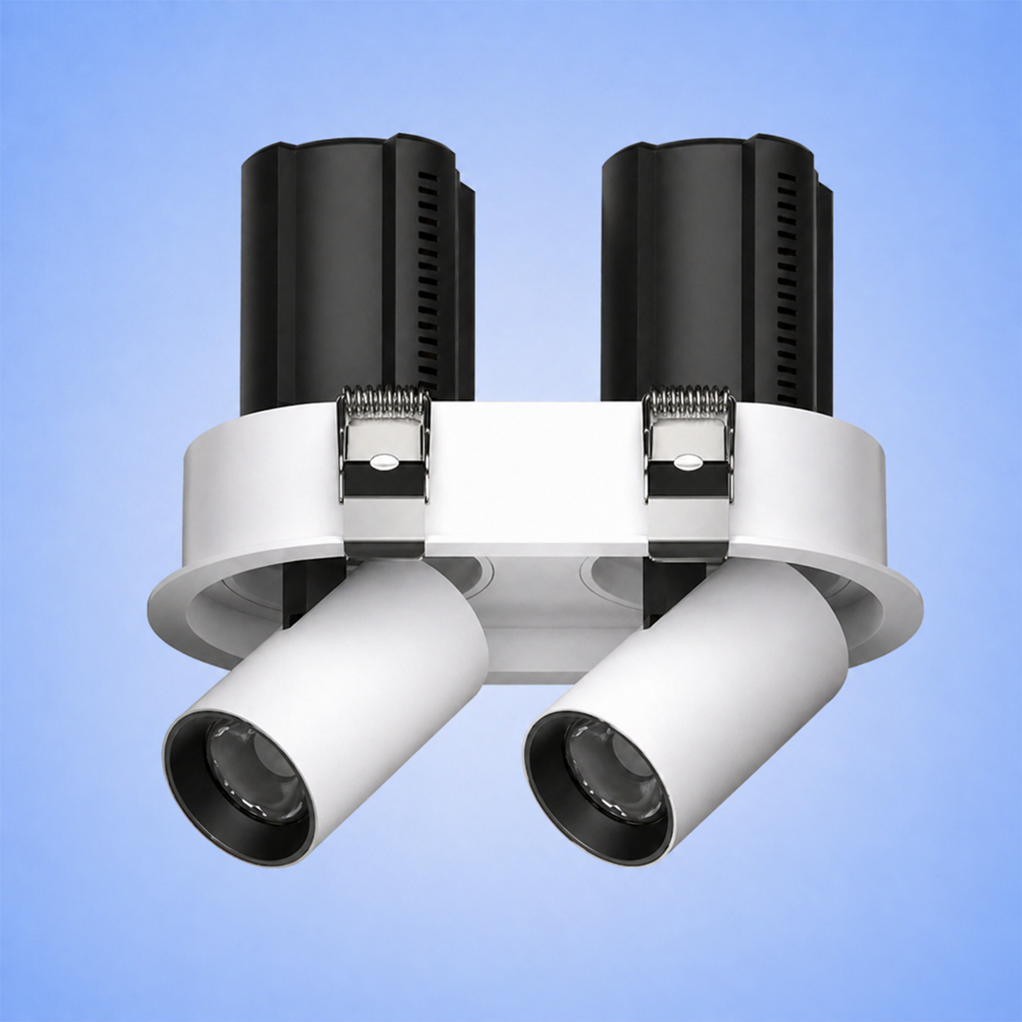 Double Round Trimmed IKON-DL02-10W-2RT