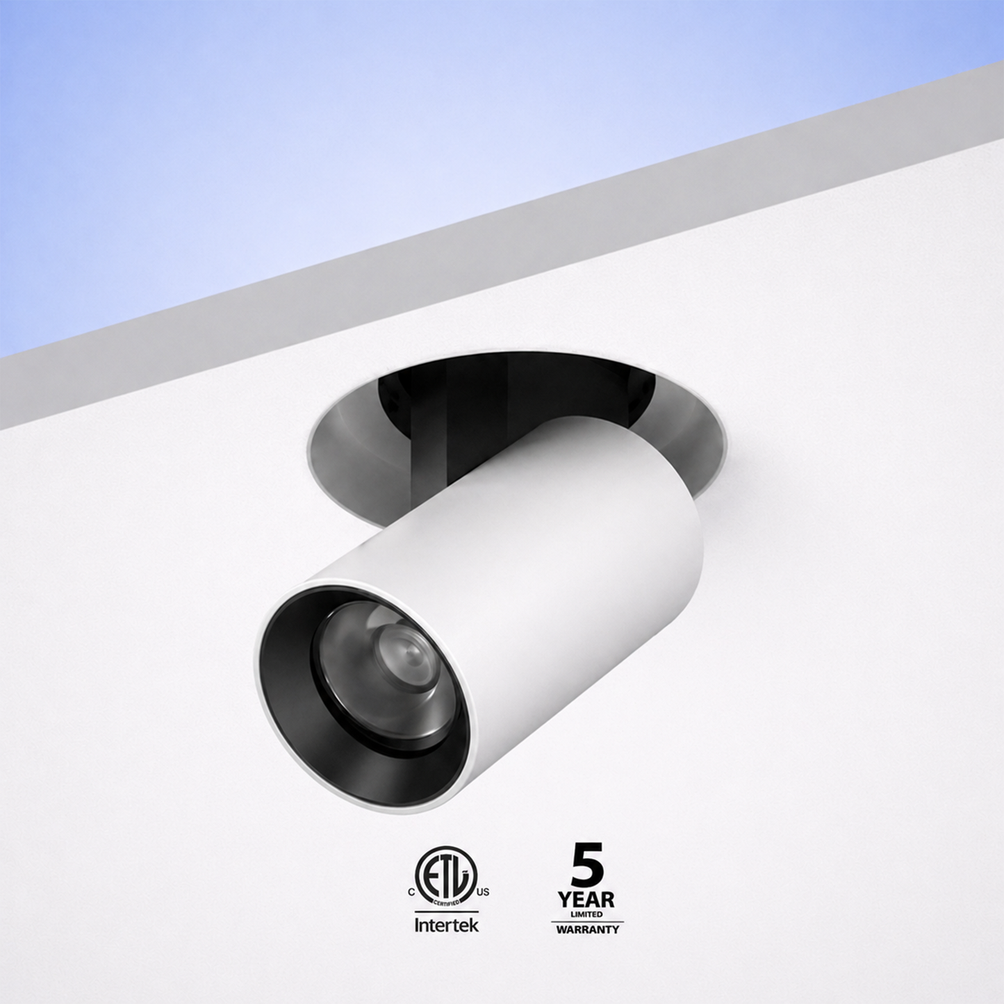 Round Trimless stretchable spotlight IKON-DL02-12W-RTL
