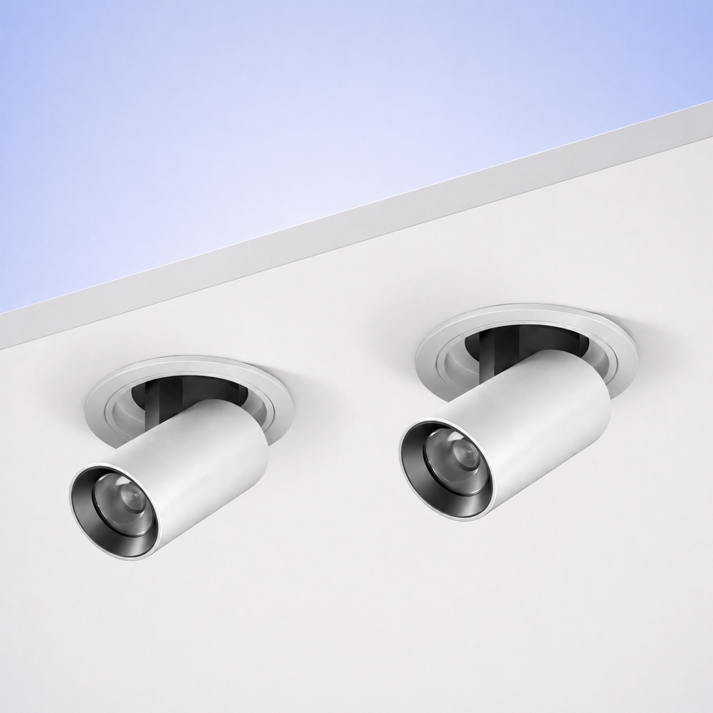 Round Trimmed stretchable spotlight IKON-DL02-12W-RT