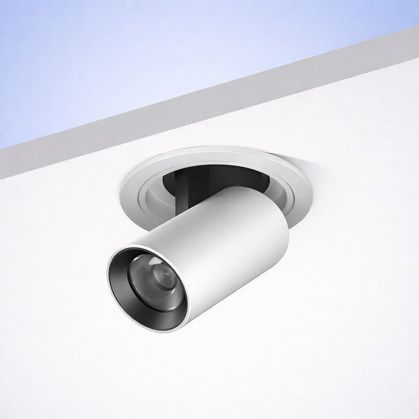 Round Trimmed stretchable spotlight IKON-DL02-12W-RT
