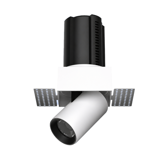 Square Trimless stretchable spotlight IKON-DL02-12W-STL