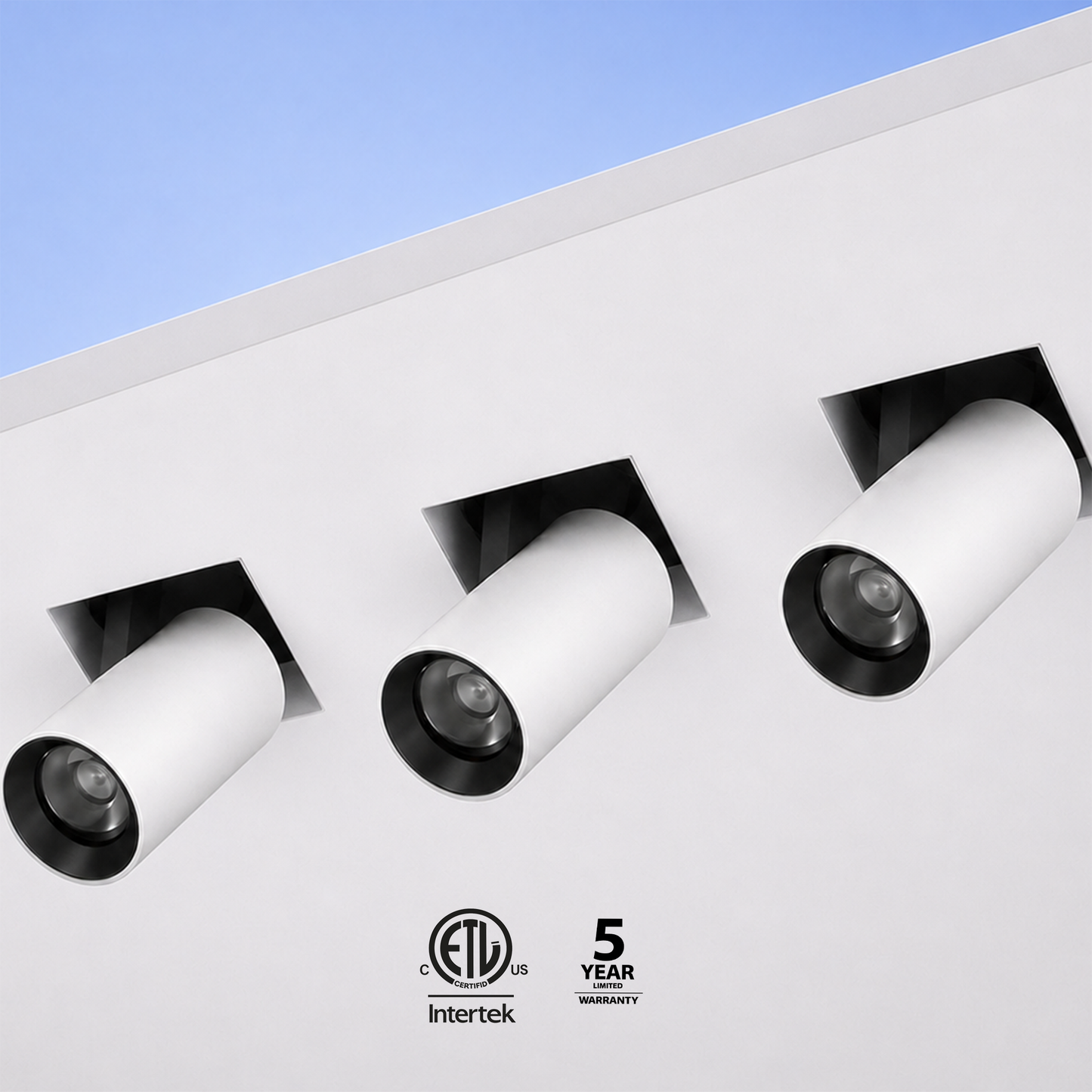 Square Trimless stretchable spotlight IKON-DL02-12W-STL