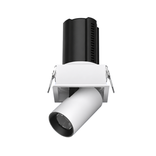 Square Trimmed stretchable spotlight IKON-DL02-12W-ST