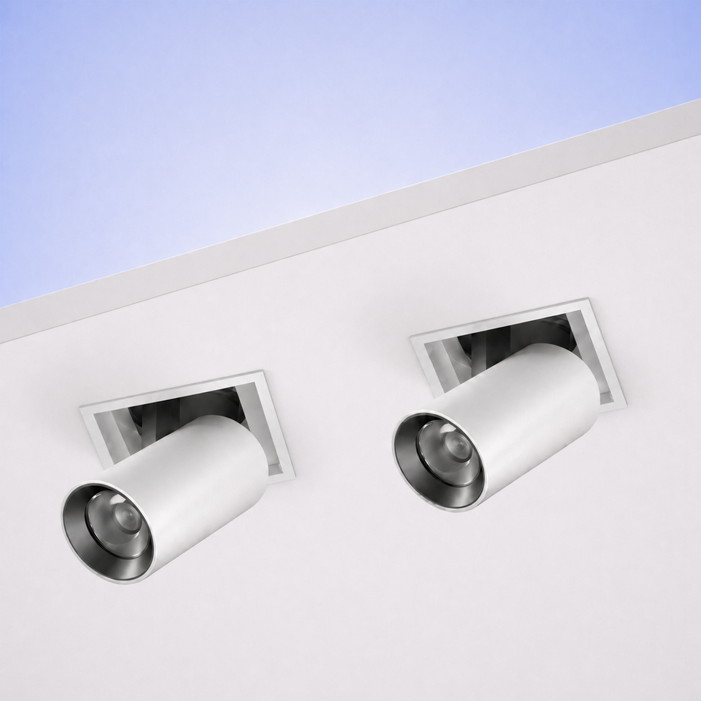 Square Trimmed stretchable spotlight IKON-DL02-12W-ST