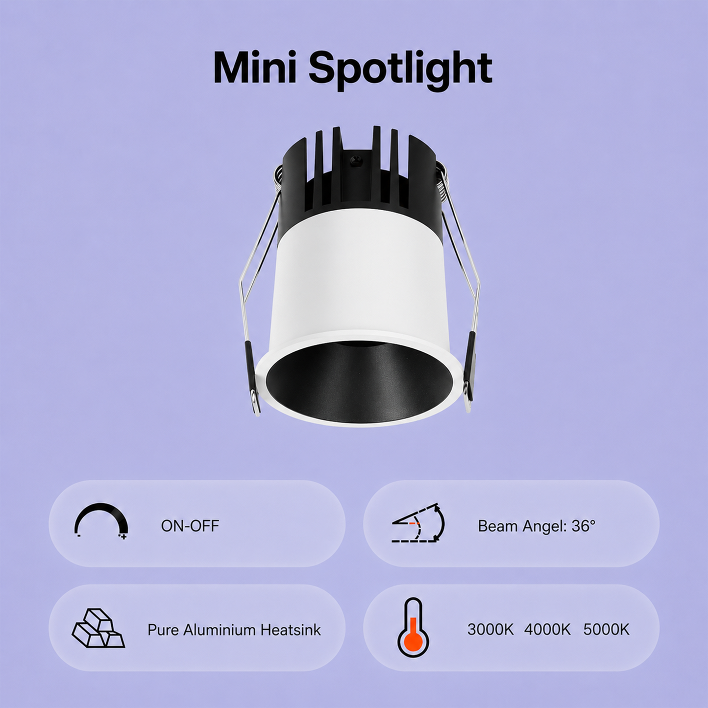 Mini LED Spotlight IKON-DL05-5W
