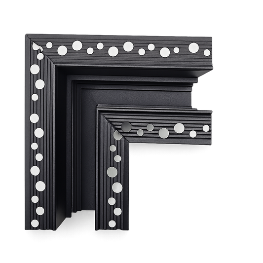 Corner connection for built-in magnetic busbar IKON-MAG-C90-2