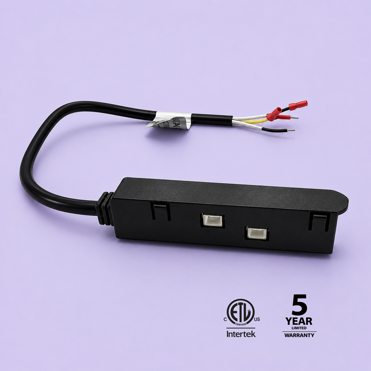 48V Magnetic Track Lighting Connector (IKON-MAG-P)