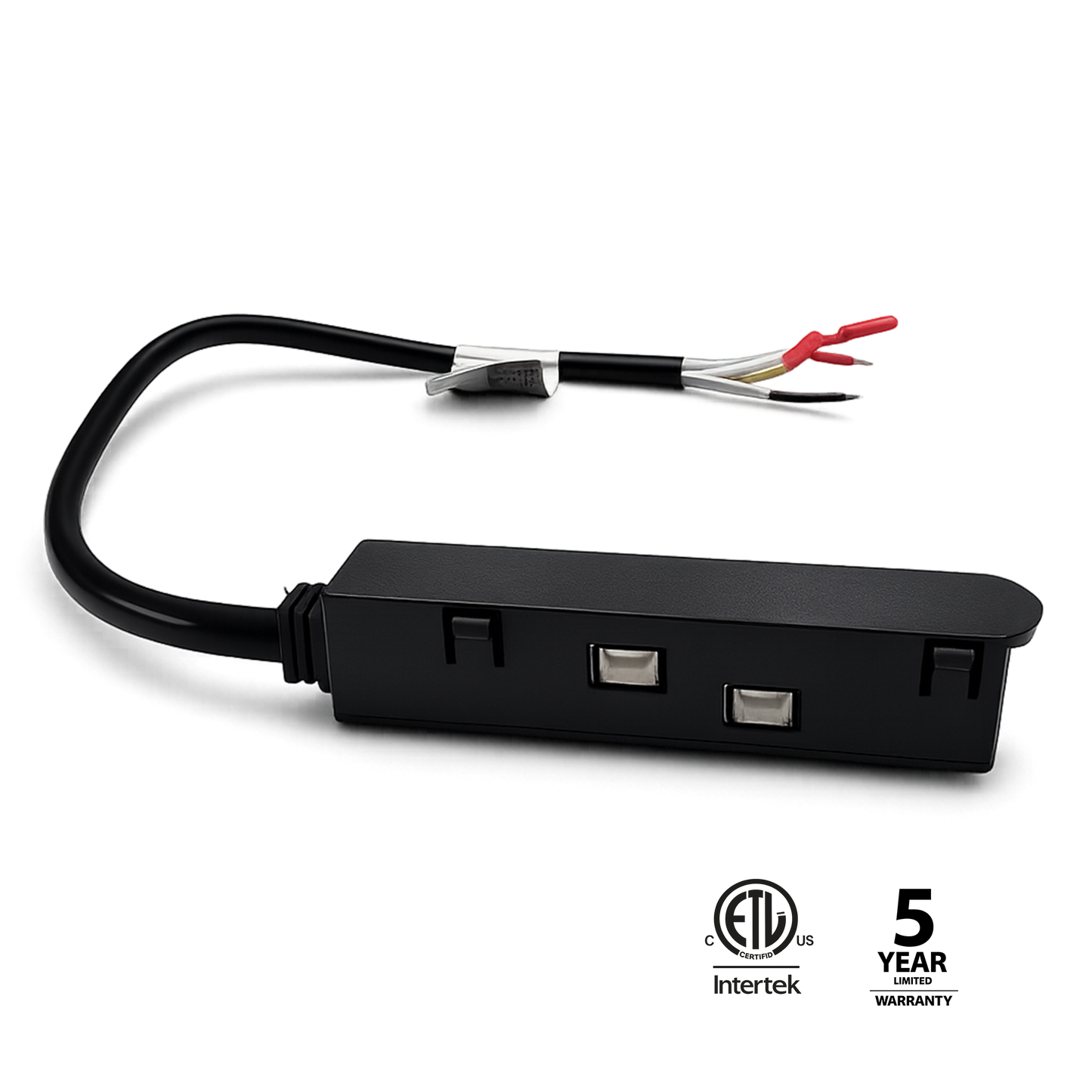 48V Magnetic Track Lighting Connector (IKON-MAG-P)
