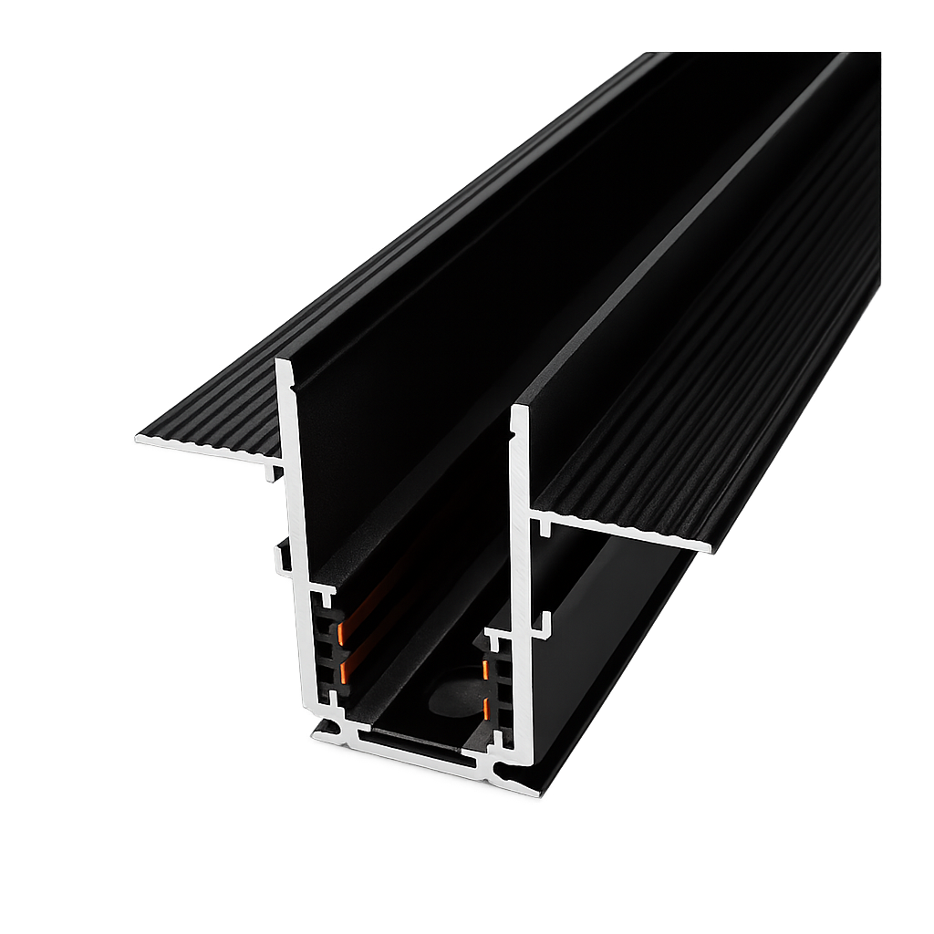 Recessed Magnetic Track Rail IKON-MAG-TR-R2-3000