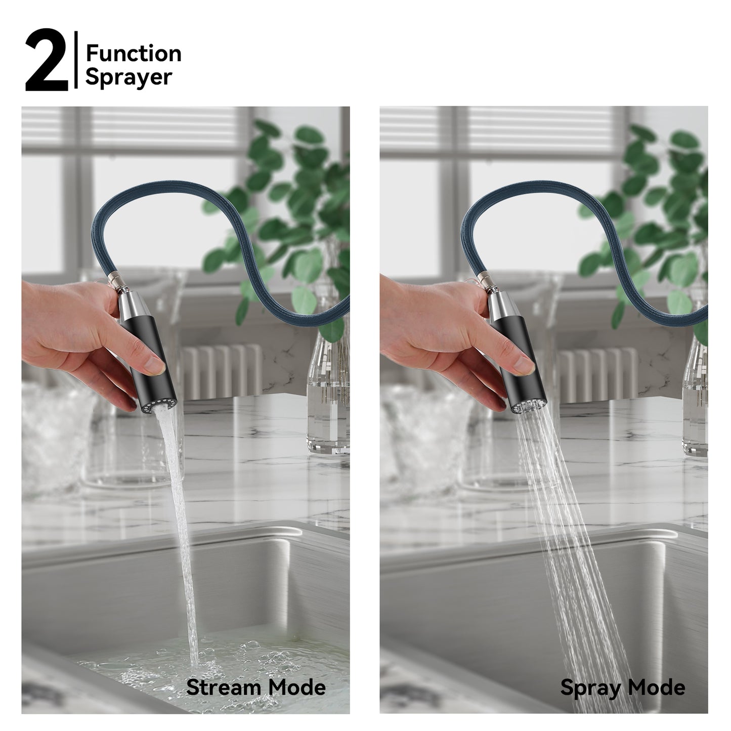 Pull-Down Kitchen Faucet KFB1059C