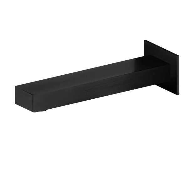 Wall-Mounted Square Bathtub Spout (7.08" Solid Brass) IKON-BS0100