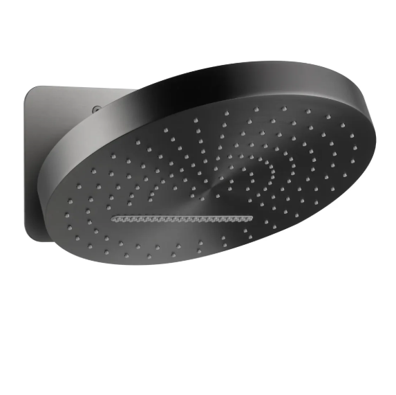 2-Function Round Wall-Mounted Rain & Waterfall Shower Head IKON-SHI063232