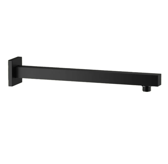 Solid Brass Square Straight Wall-Mounted Shower Arm IKON-SSA4004