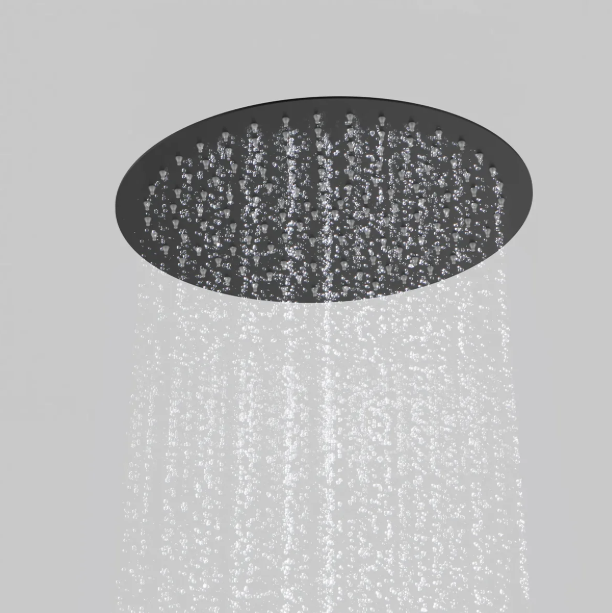 Ultra-Thin  Circul  Overhead Rain Shower 11.8"x11.8"(300x300mm) IKON-SHA1202