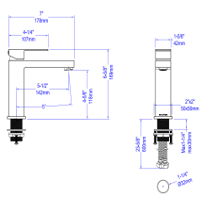 Single Hole Bathroom Faucet AB000000