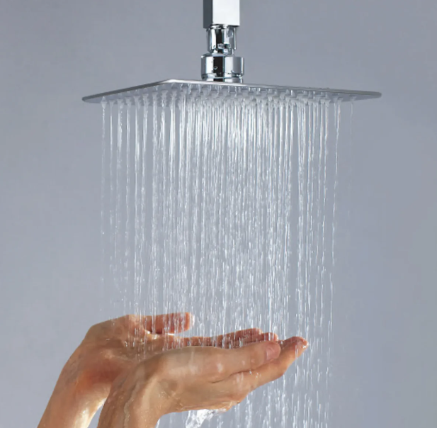 Ultra-Thin Square Overhead Rain Shower 11.8"x11.8"(300x300mm) IKON-SHA1201