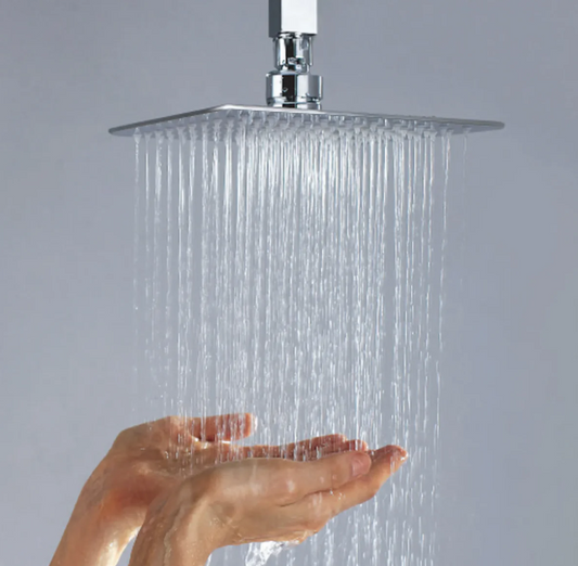 Ultra-Thin Square Overhead Rain Shower 11.8"x11.8"(300x300mm) IKON-SHA1201