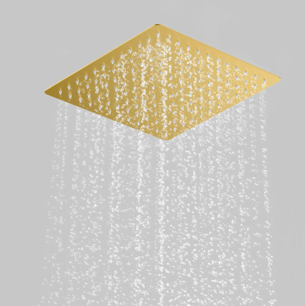 Ultra-Thin Square Overhead Rain Shower 11.8"x11.8"(300x300mm) IKON-SHA1201
