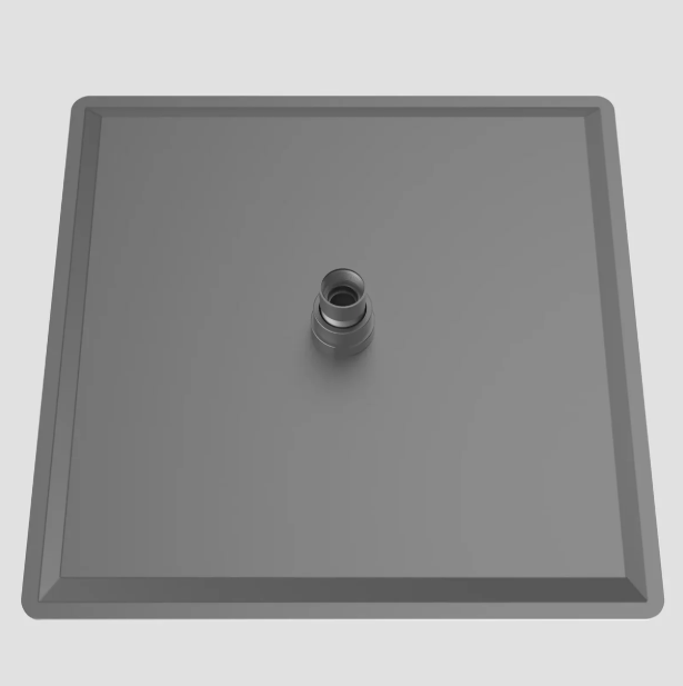 Ultra-Thin Square Overhead Rain Shower 11.8"x11.8"(300x300mm) IKON-SHA1201