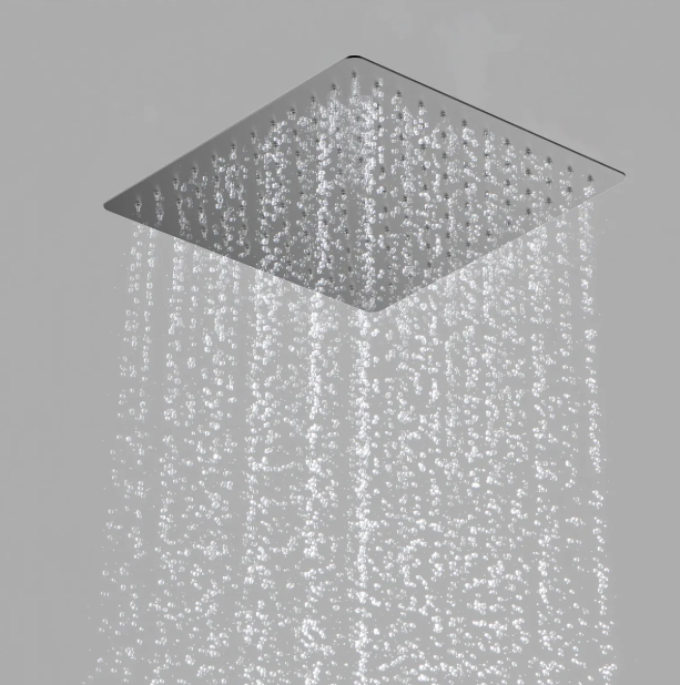 Ultra-Thin Square Overhead Rain Shower 11.8"x11.8"(300x300mm) IKON-SHA1201