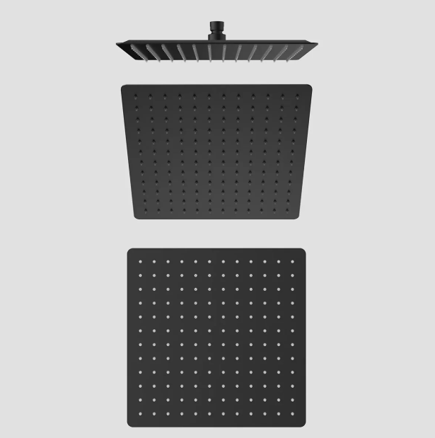 Ultra-Thin Square Overhead Rain Shower 11.8"x11.8"(300x300mm) IKON-SHA1201